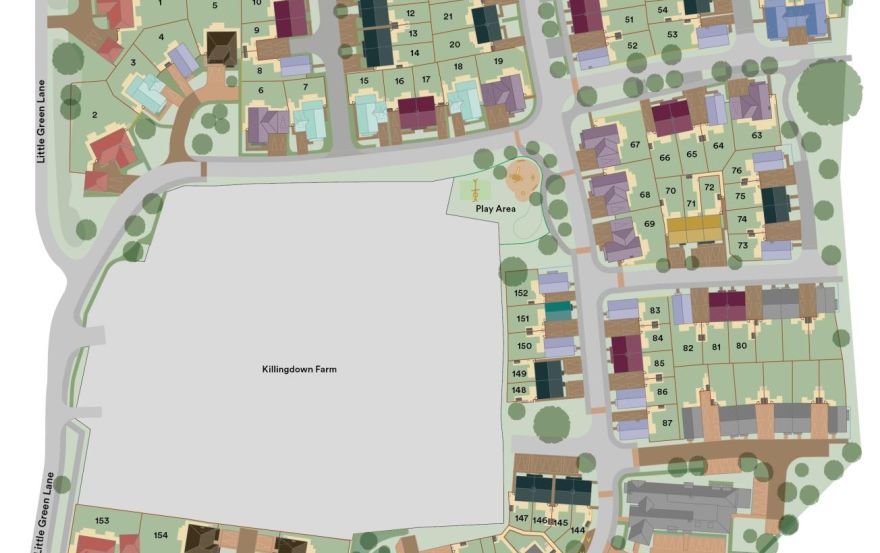 Site plan – Millside Grange