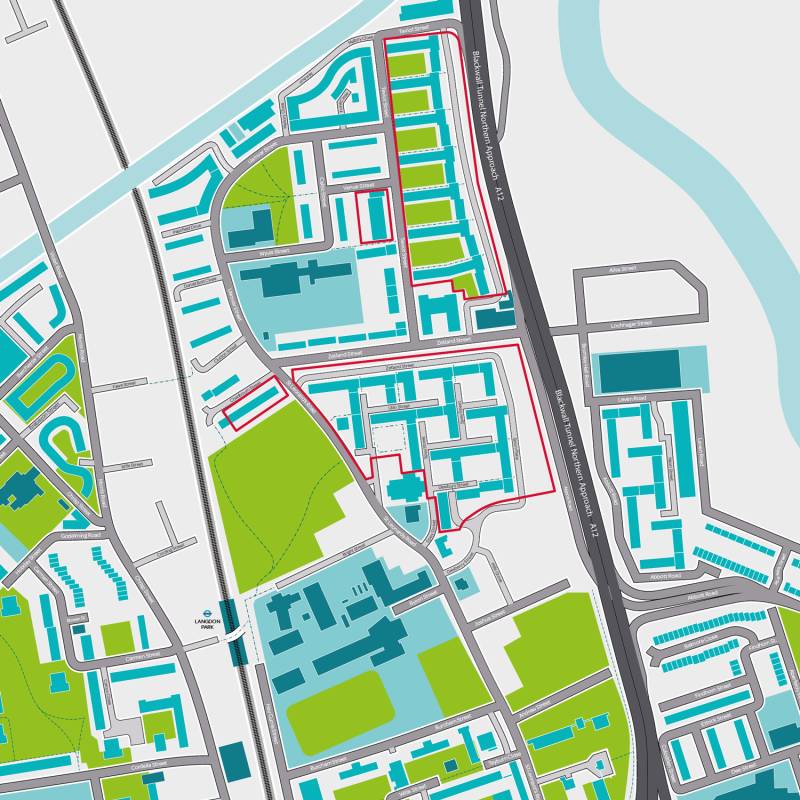 Site plan Teviot#