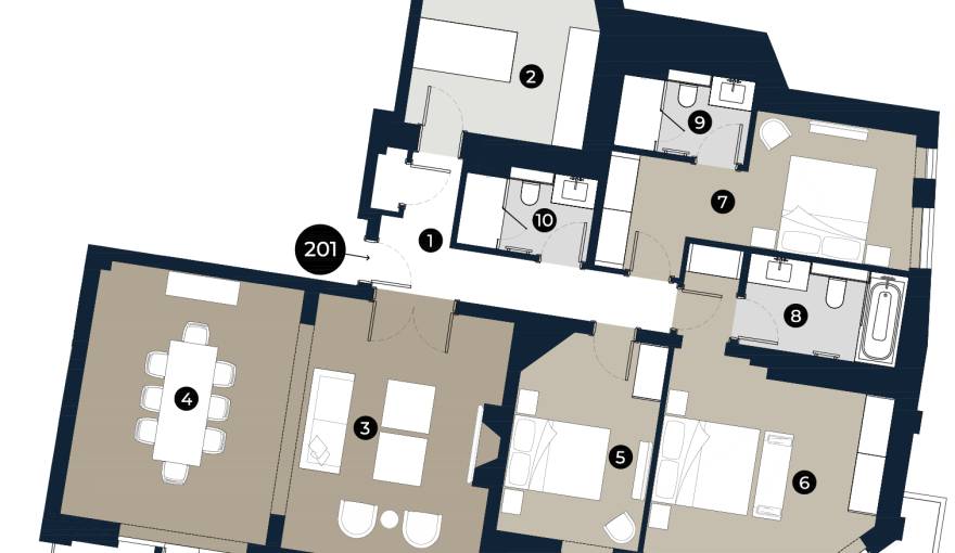 Plans Allen House