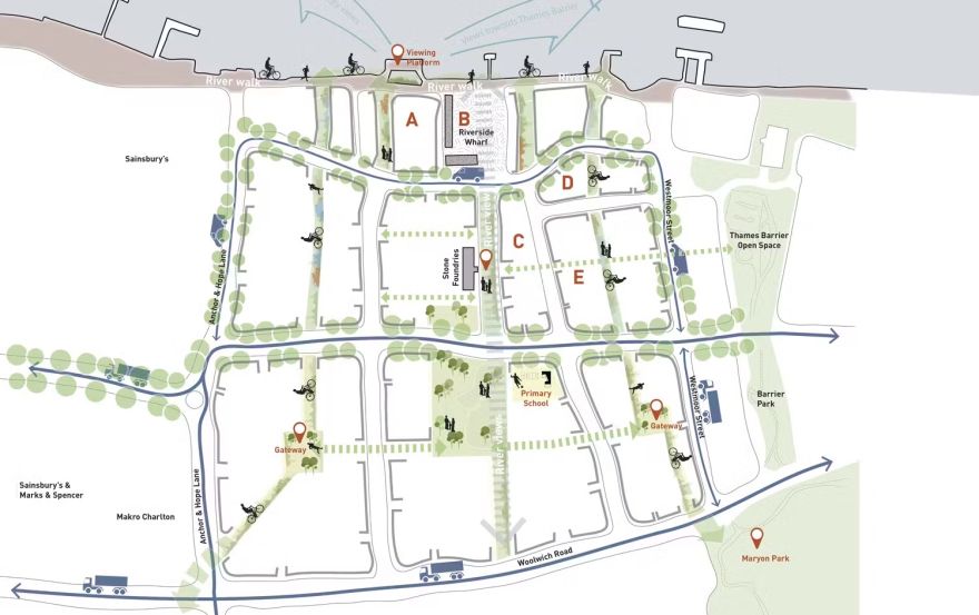 Site plan – Herringham Quarter
