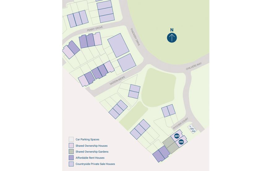 Site plan – Springhead Park