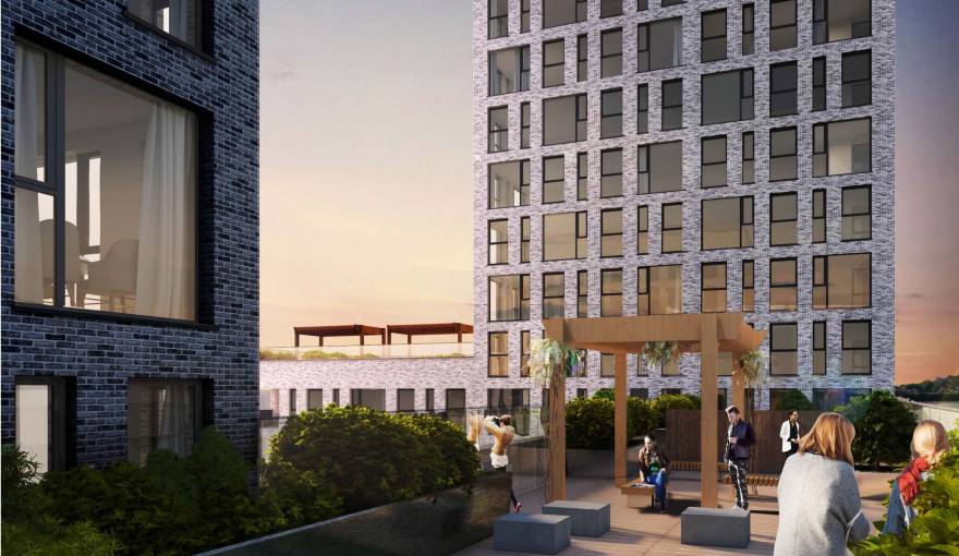 Stories Wharf Apartments in North Woolwich, E16 London