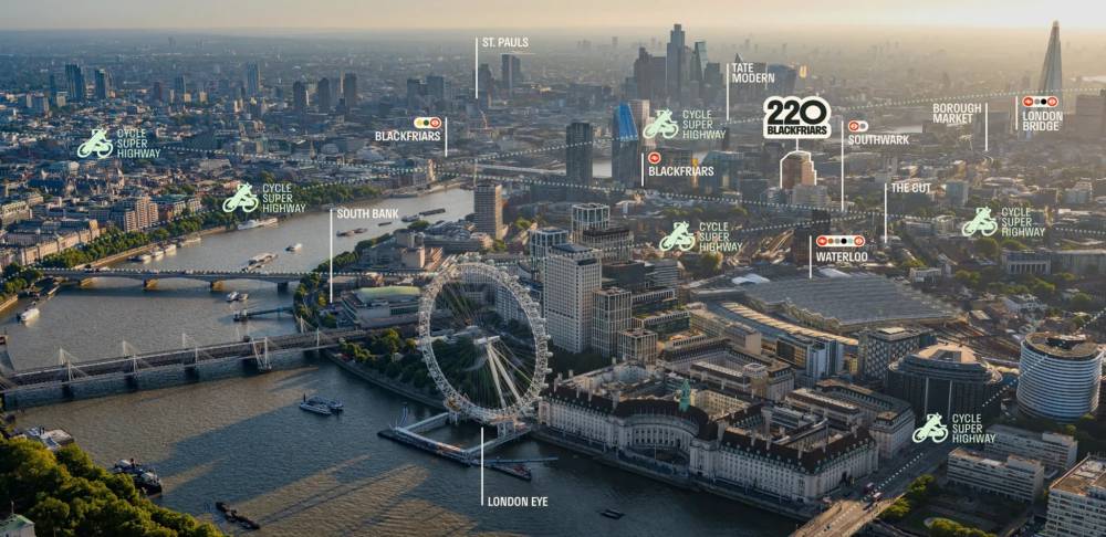 Site plan 220 Blackfriars Road#