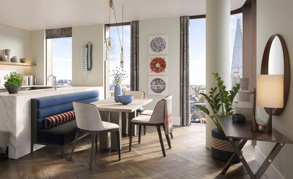 Interior design – Triptych (Triptych Bankside)#