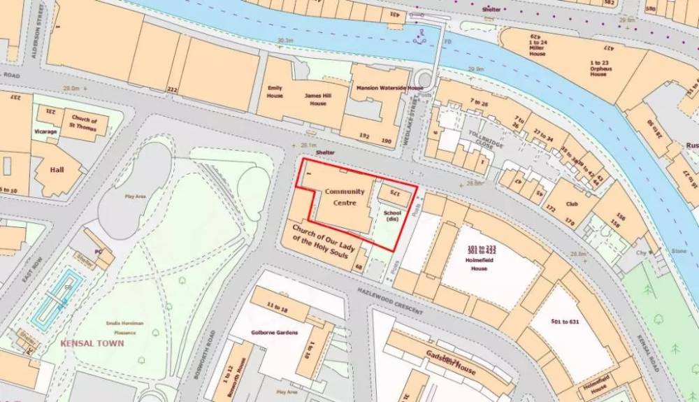 Site plan 177- 175 Kensal Road#