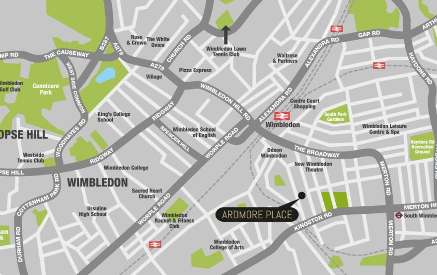 Site plan – Ardmore Place
