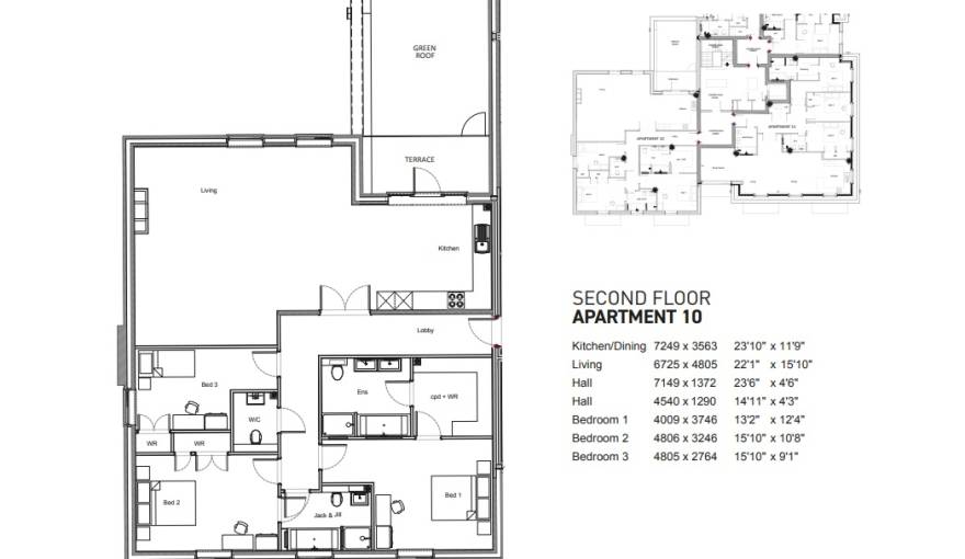 Plans Shalford Lodge