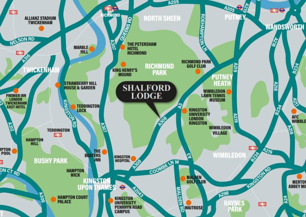 Site plan Shalford Lodge#