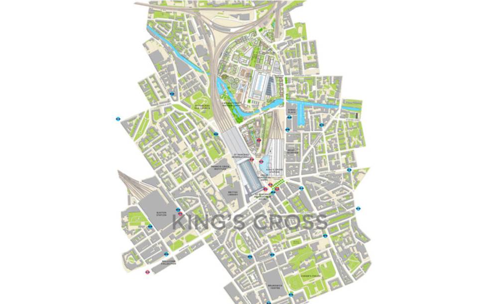 Site plan R8 King's Cross#