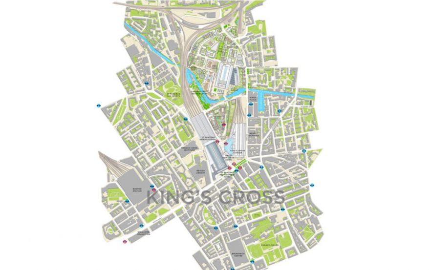 Site plan – R8 King's Cross