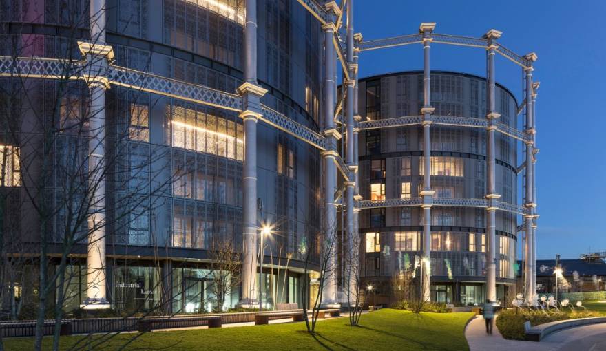 Gasholders London Kings Cross Apartments for sale in Kings Cross, N1C in new developments Gasholders London Kings Cross Apartments for sale in Kings Cross, N1C in new developments