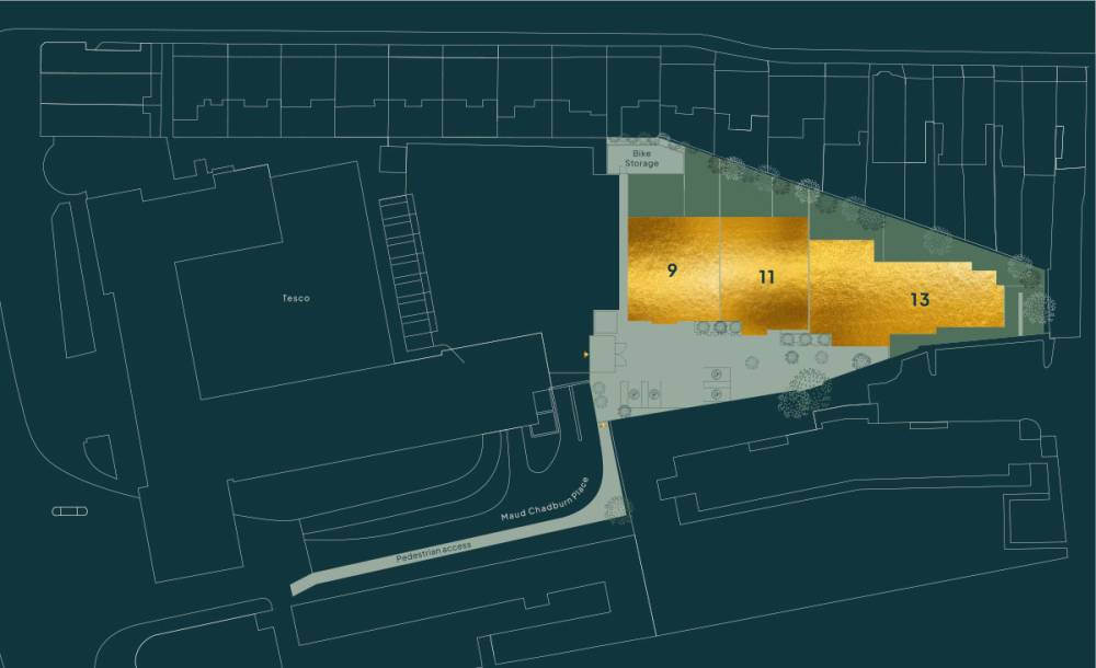 Site plan Clapham Quarter#