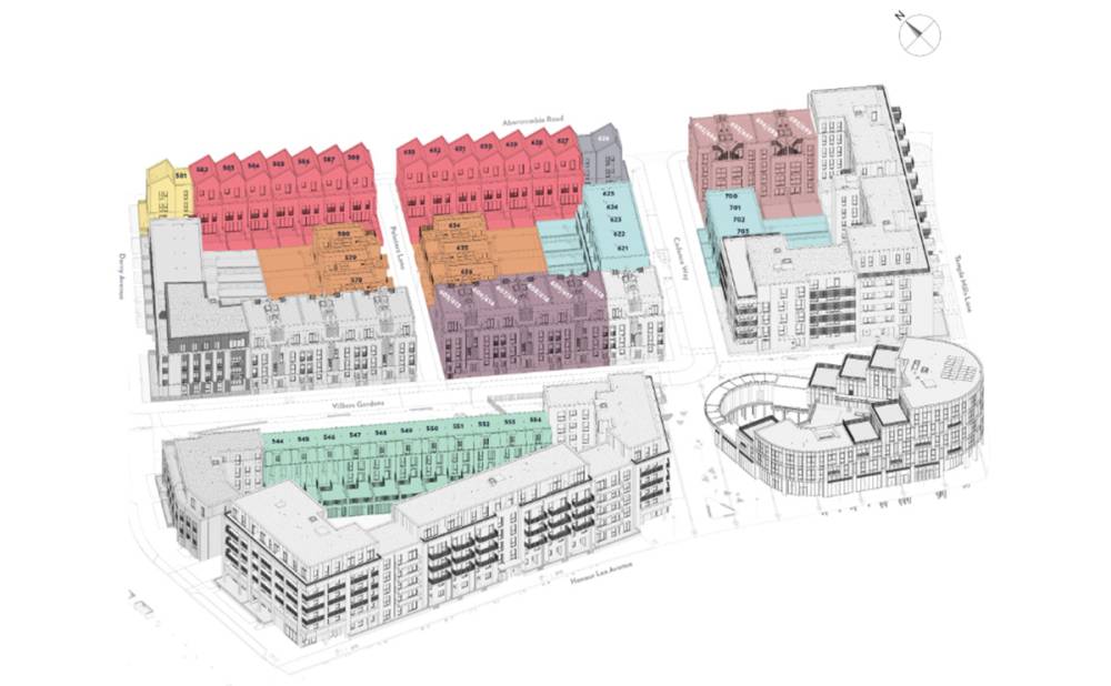 Site plan Chobham Manor#