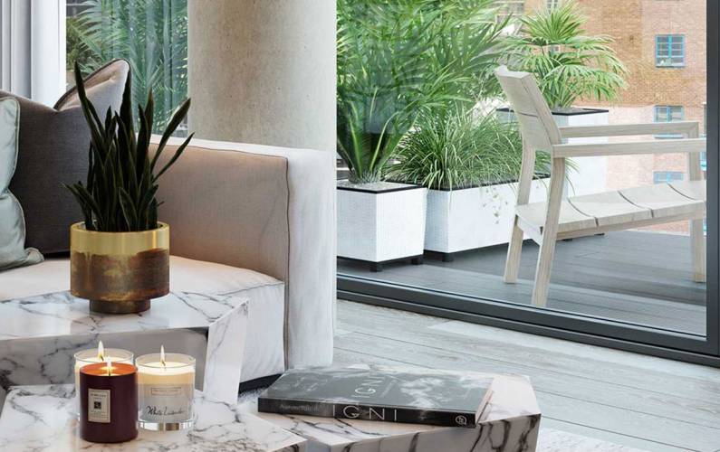 Interior design – The Courtyard at Greenwich Square