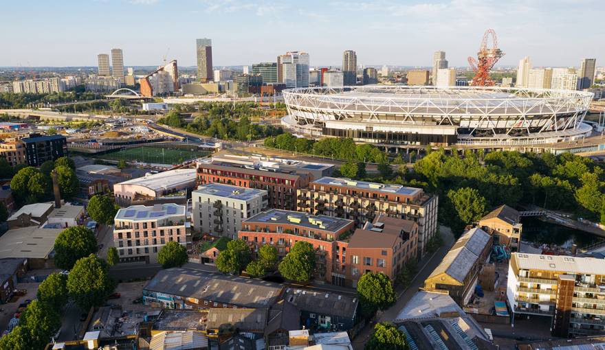 Lock No.19 Apartments in Old Ford, E3 London