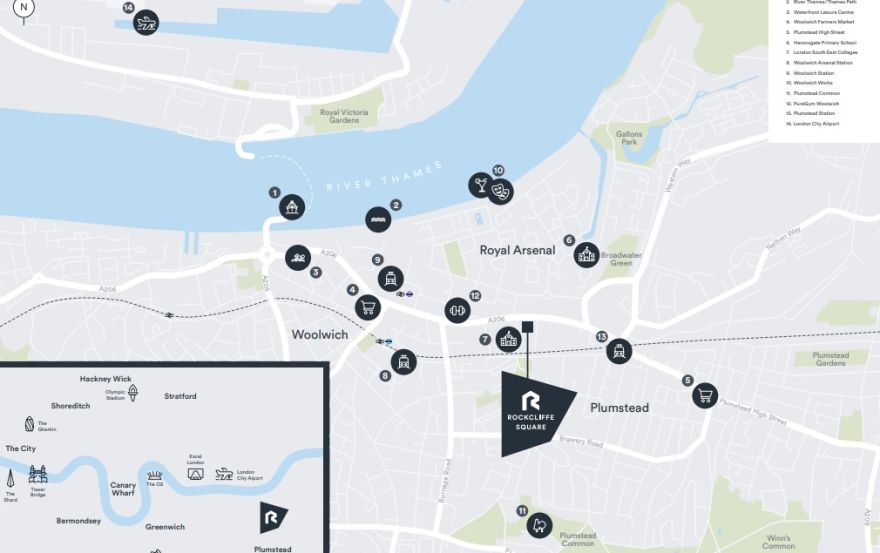 Site plan – Rockcliffe Square
