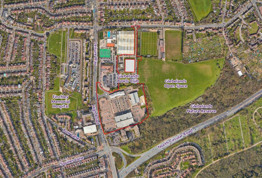 Site plan Great North Leisure Park#