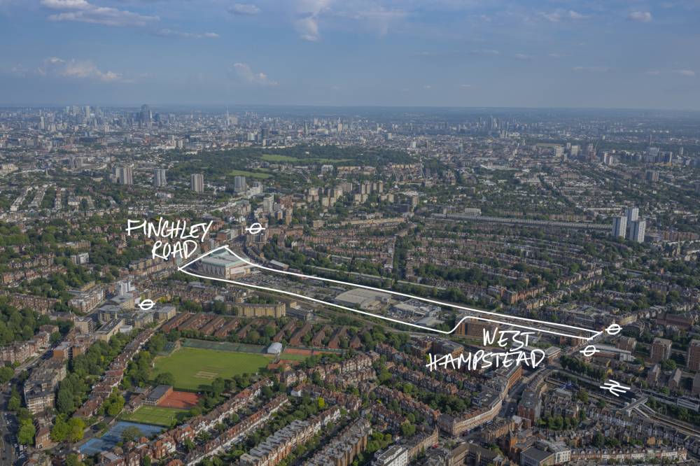 Site plan O2 Centre#