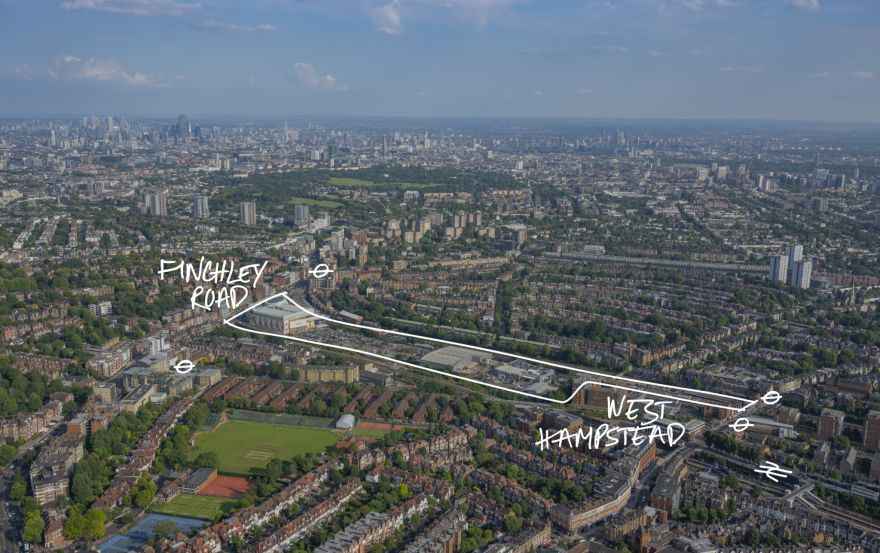 Site plan – O2 Centre