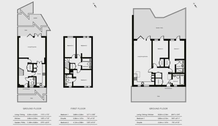 Plans Burlington Place