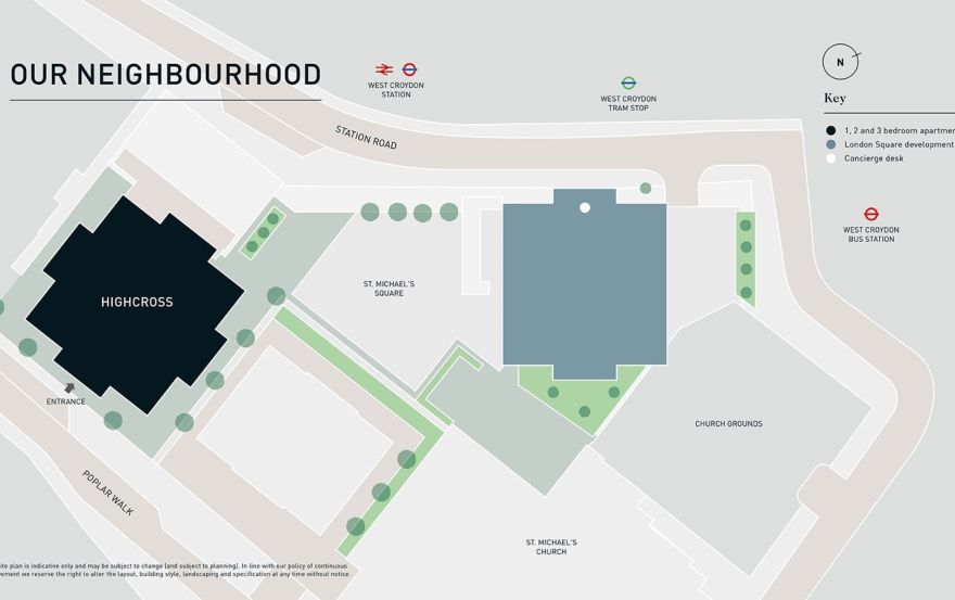 Site plan – 100 Woodgate Drive
