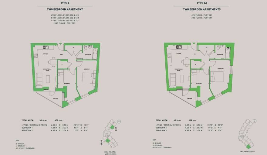 Plans Crescent Gardens