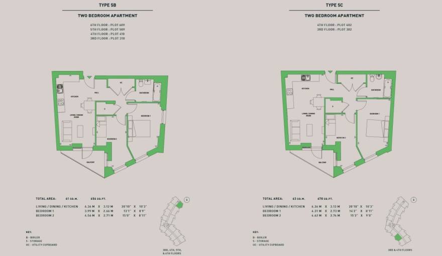 Plans Crescent Gardens