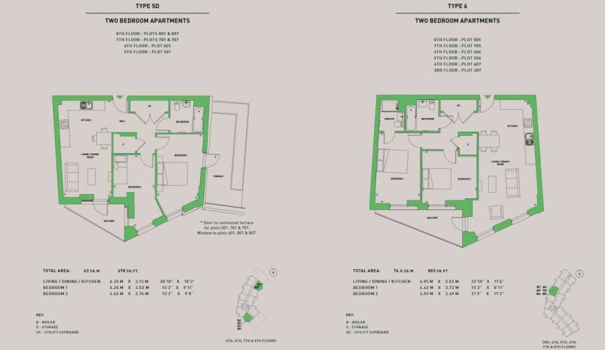 Plans Crescent Gardens
