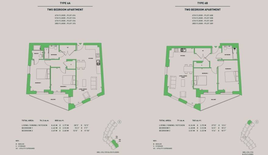 Plans Crescent Gardens