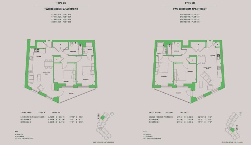 Plans Crescent Gardens