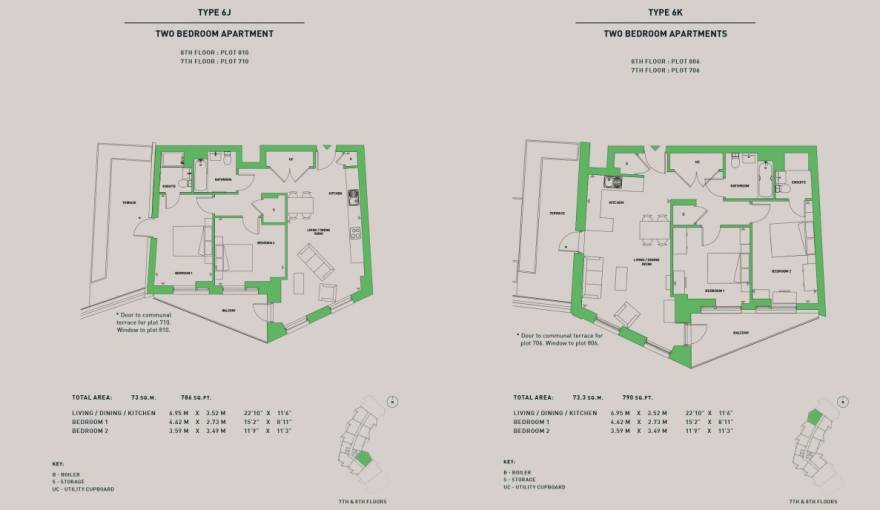 Plans Crescent Gardens