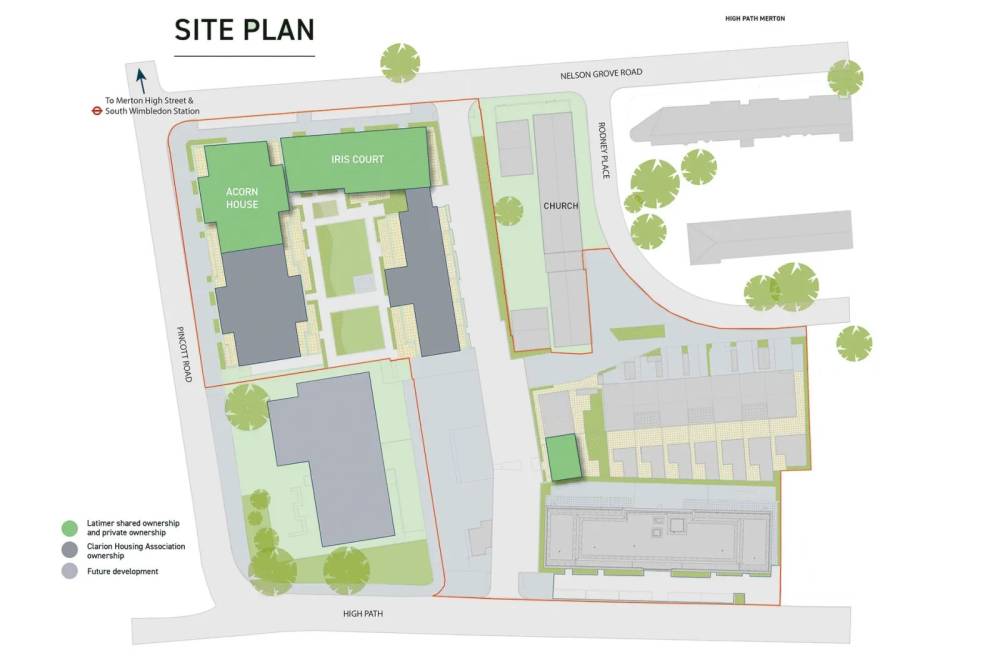 Site plan High Path#