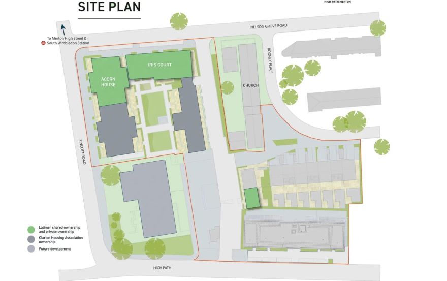 Site plan – High Path