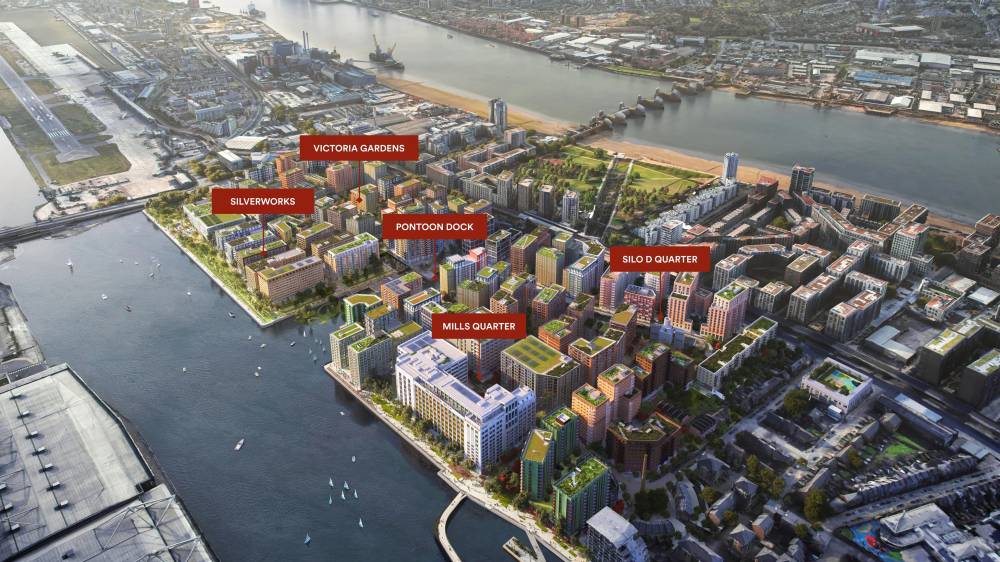 Site plan Silvertown#