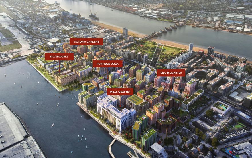 Site plan – Silvertown