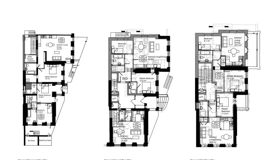 Plans 42 Nevern Square