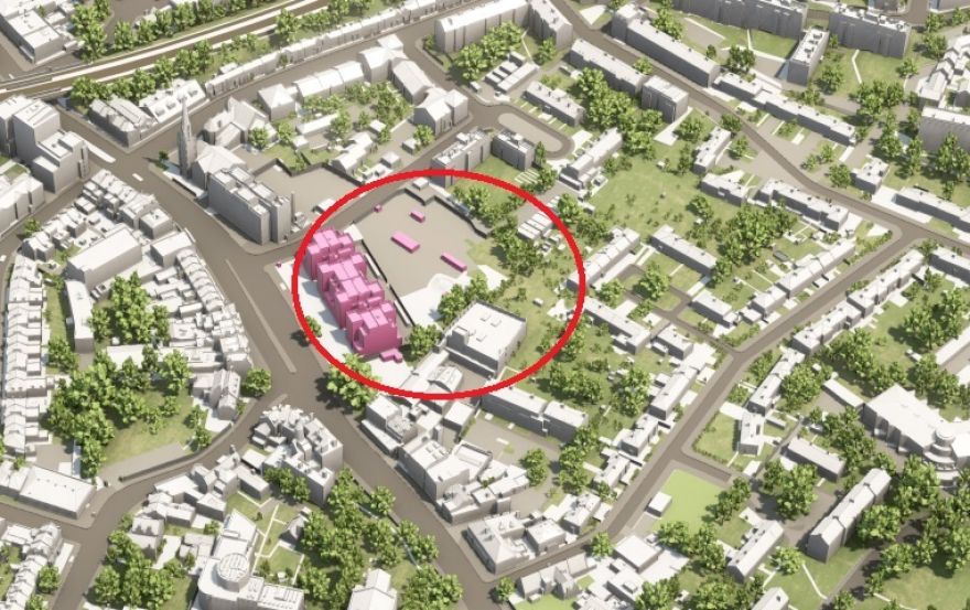 Site plan – Ladywell Park Gardens