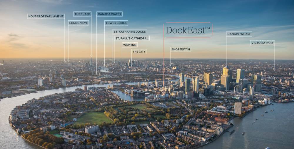 Site plan Dock East#