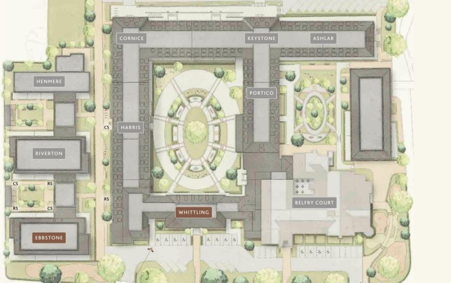 Site plan – County Hall Kingston