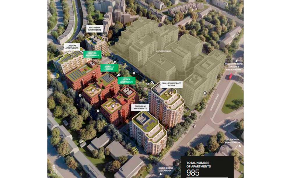 Site plan Holloway Park#