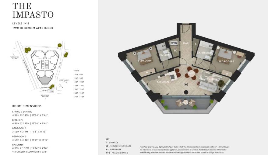 Plans London Square Woolwich