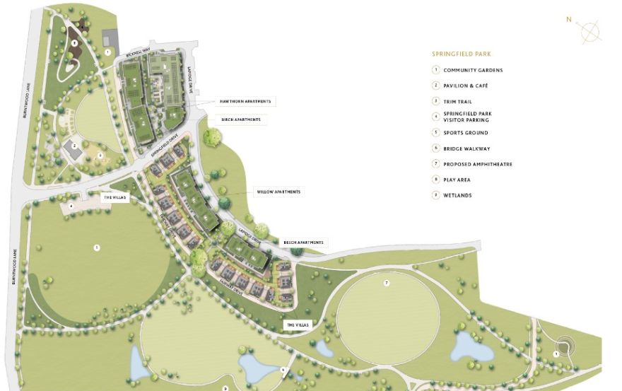 Site plan – Wandsworth Common