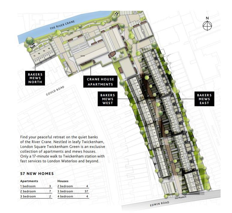 Site plan Twickenham Green#