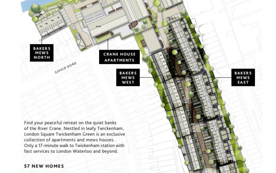 Site plan – Twickenham Green