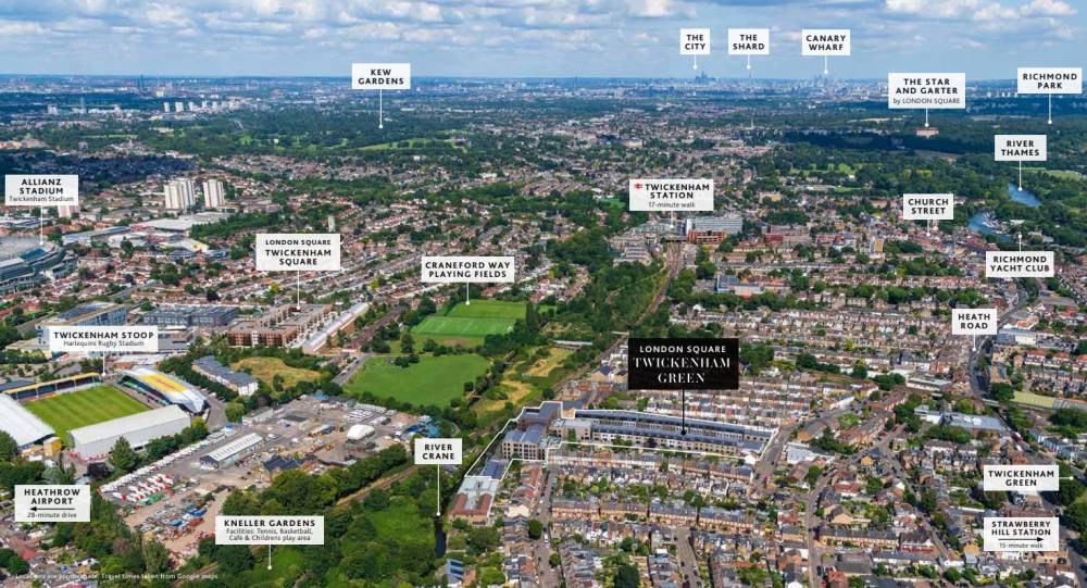 Site plan Twickenham Green#