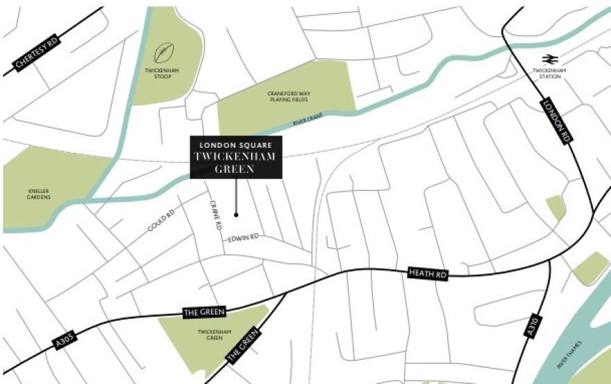 Site plan – Twickenham Green