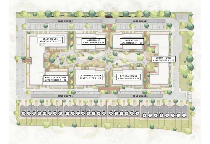 Site plan Twickenham Square#