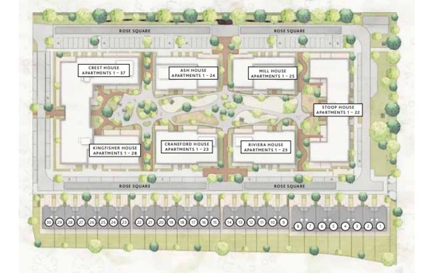 Site plan – Twickenham Square