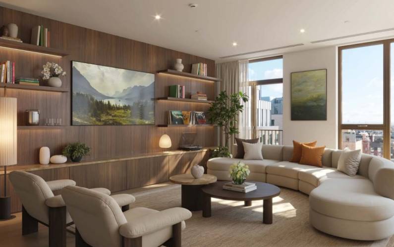 Interior design – Wimbledon Bridge House