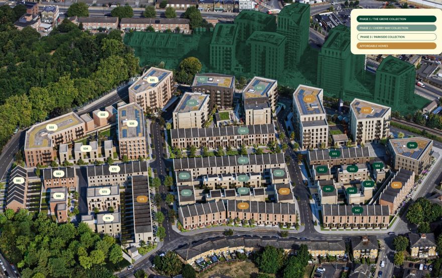 Site plan – Trinity Park